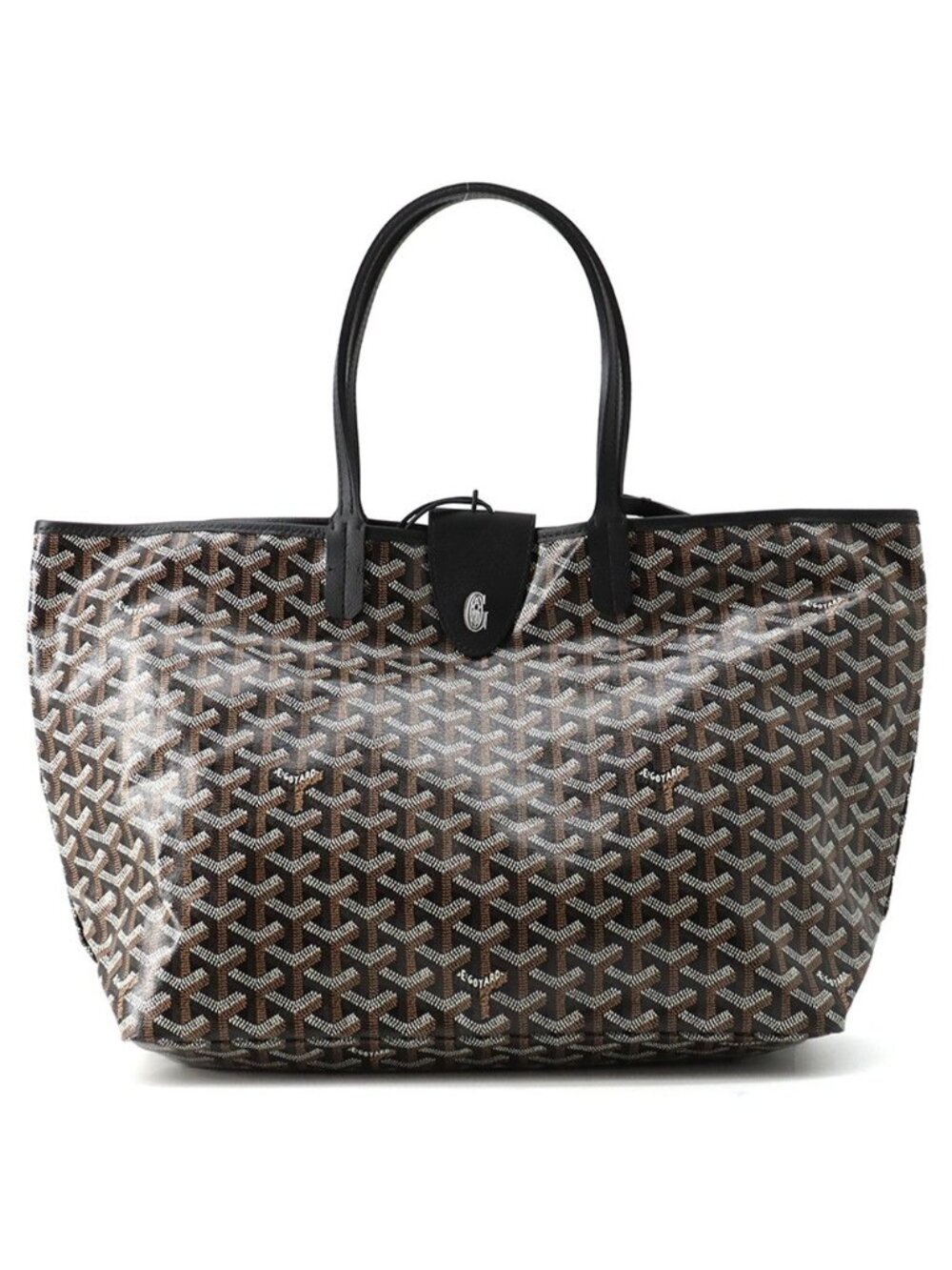 Goyard Tote Bag Saint Louis PM with Clip Leather